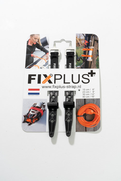 Fixplus strap set 15cm zwart