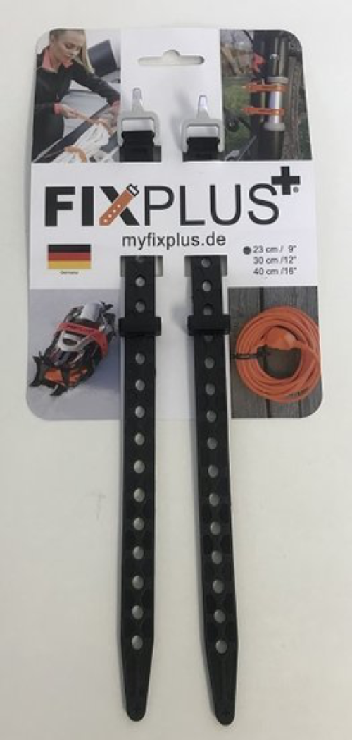 Fixplus strap set 23cm zwart